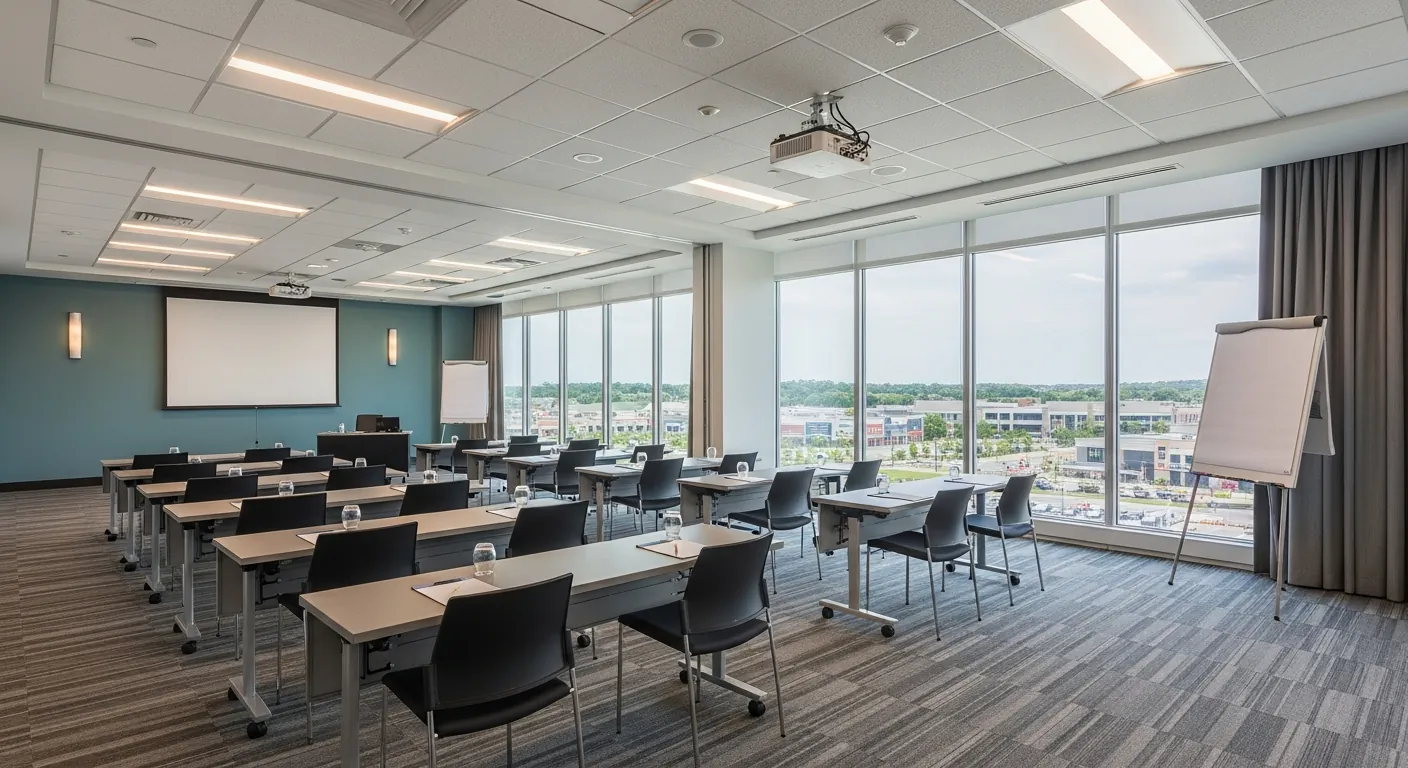 Training room at a conference venue in Barrhaven, Ottawa