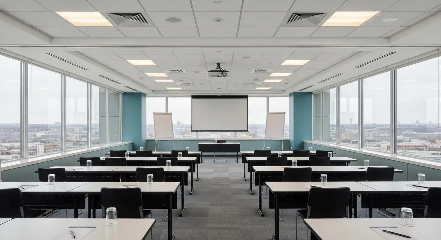 Training room at a conference venue in North York, Toronto